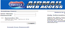 Tablet Screenshot of mail.corp.airmail.net